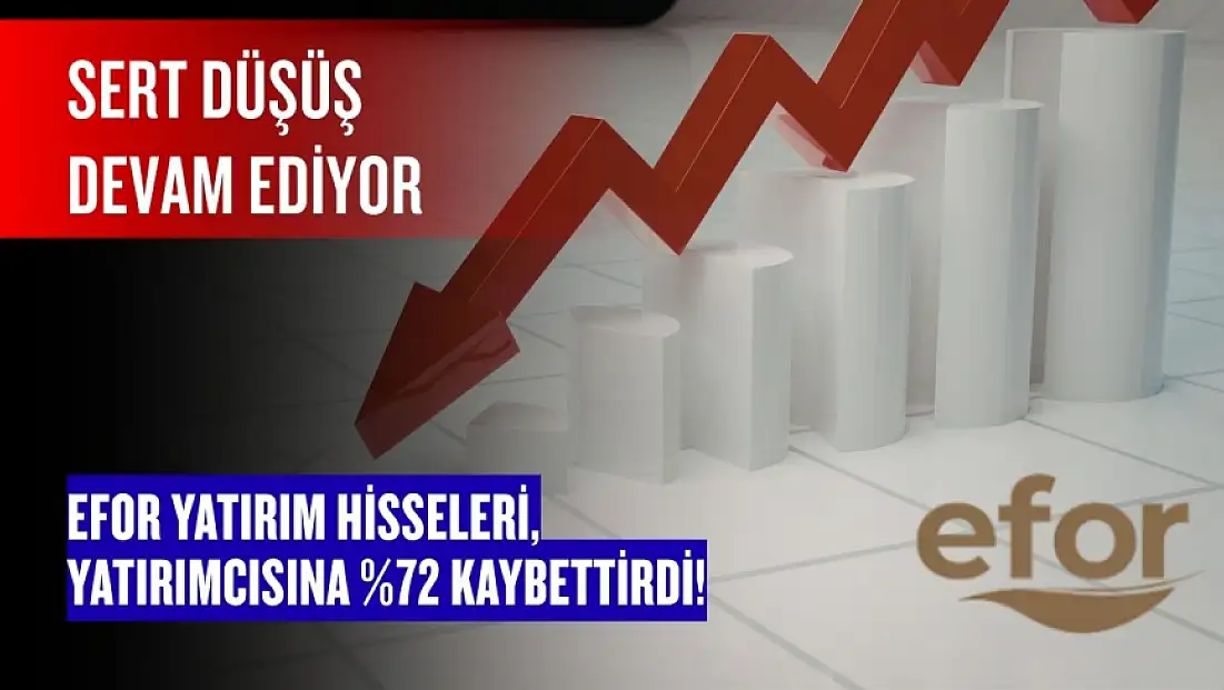 Halka arz sonrası 13 kat yükselen Efor Yatırım (EFOR) yüzde 72 düştü!