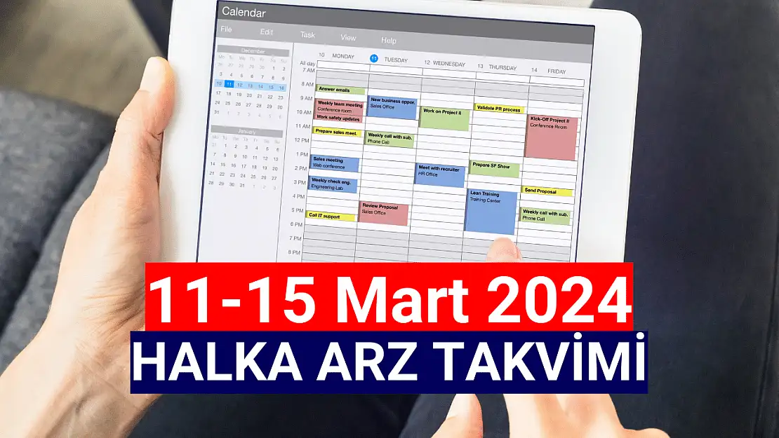 11-15 Mart 2024 Halka Arz Takvimi!