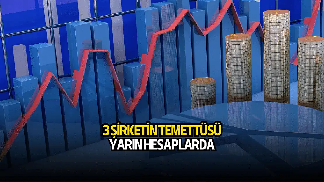 3 şirketin temettü ödemesi yarın hesaplarda!