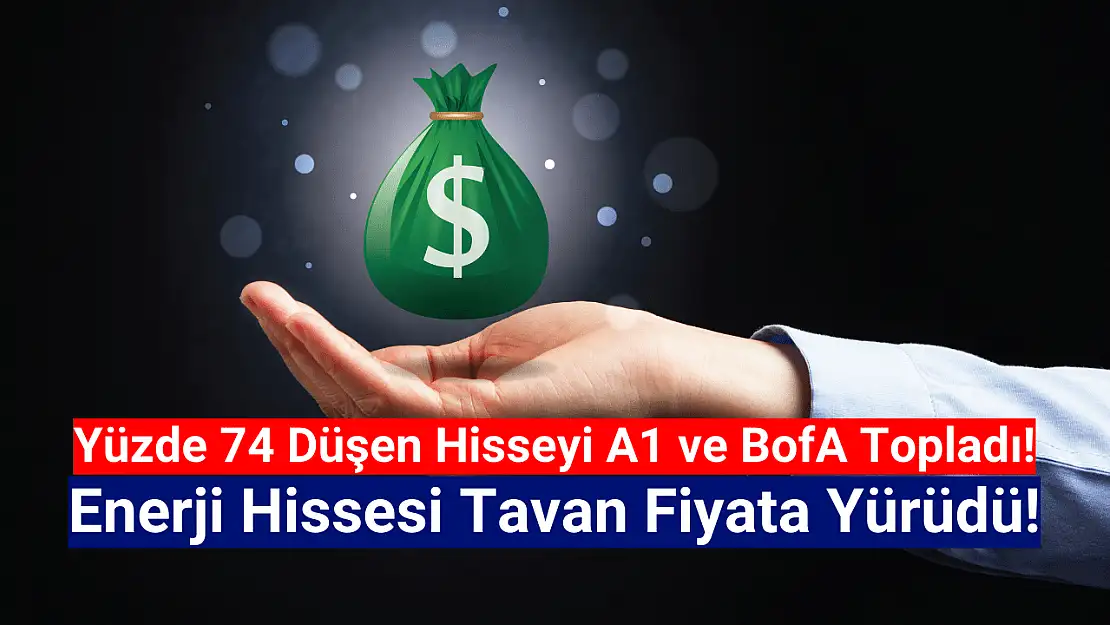 A1 ve BofA topladı! Yüzde 74 düşen hisse tavana yürüdü!