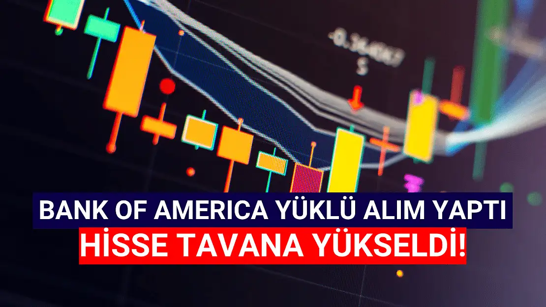 Bank of America yüklü alım yaptı! Hisse tavanda!