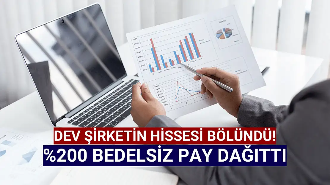 Dev şirketin hissesi bölündü!