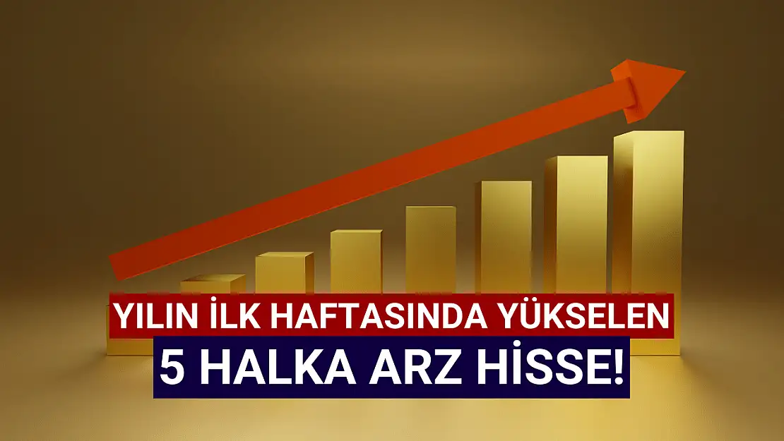 Yılın ilk haftasında yükselen 5 halka arz hisse!