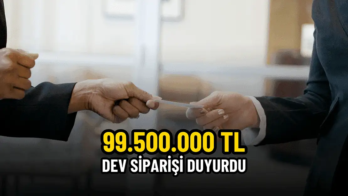 Hisseleri %80 değer kaybeden şirket, 99.500.000 TL'lik sipariş aldı!