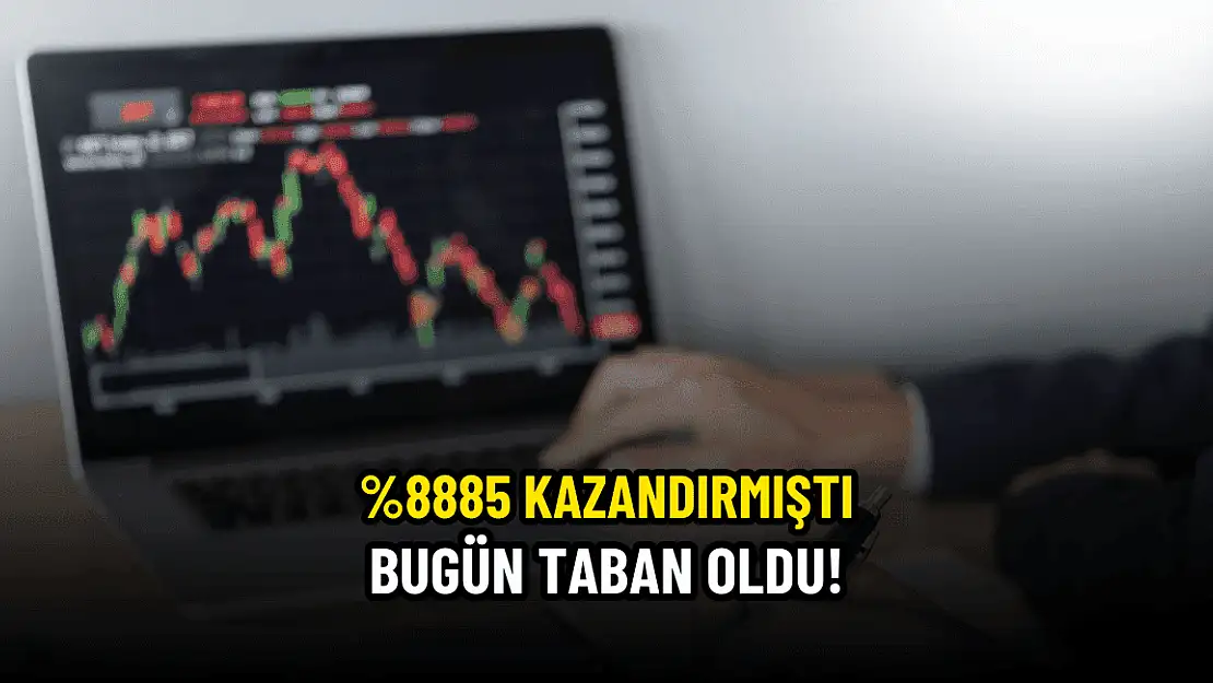 %8885 kazandıran hisse bugün taban!