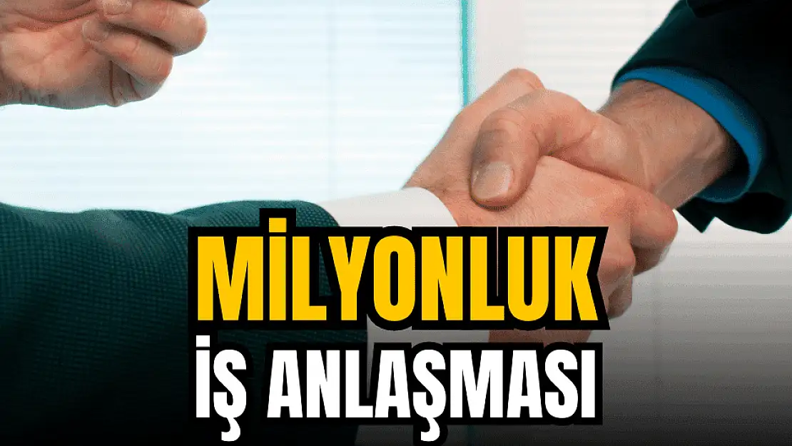 Rekor bedelsizin ardından dev iş anlaşması!