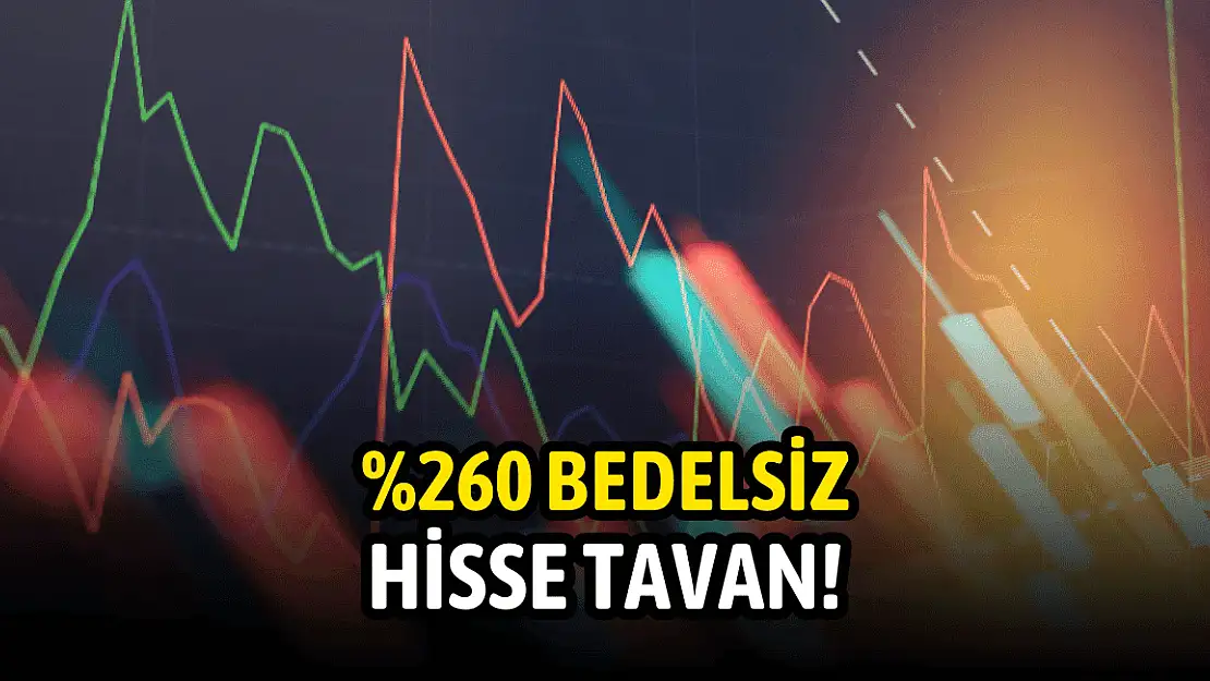 Yüzde 260 bedelsiz pay dağıtacak şirketin hisseleri tavanda!