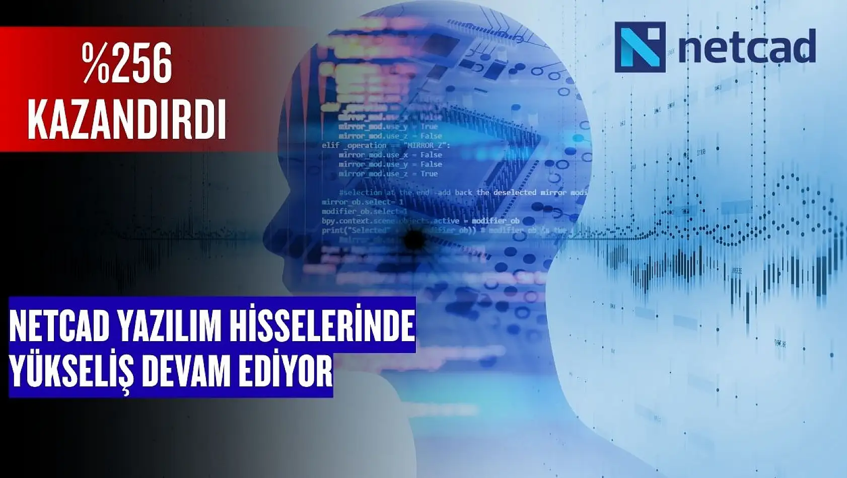 Netcad Yazılım (NETCD) hisseleri yükselmeye devam ediyor!