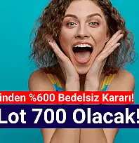Gıda devinden yüzde 600 bedelsiz sermaye artırımı!