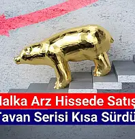 Halka arz hissede tavan serisi kısa sürdü!