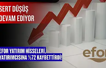 Halka arz sonrası 13 kat yükselen Efor Yatırım (EFOR) yüzde 72 düştü!