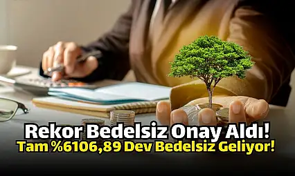 Enerji şirketinin yüzde 6106,89'luk bedelsizi onaylandı!