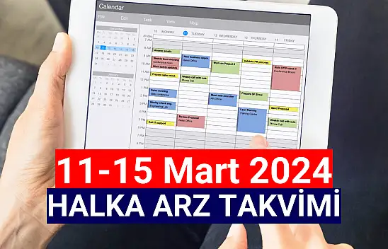 11-15 Mart 2024 Halka Arz Takvimi!