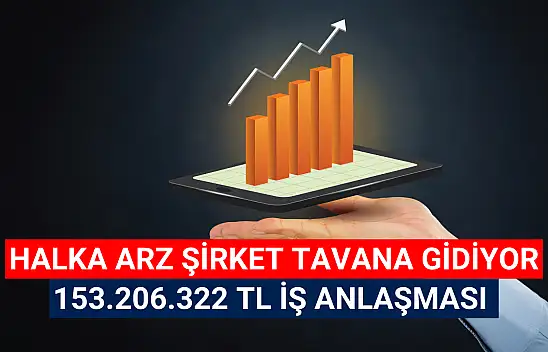 153.206.322 TL iş anlaşması sonrası hisse sert yükseldi!