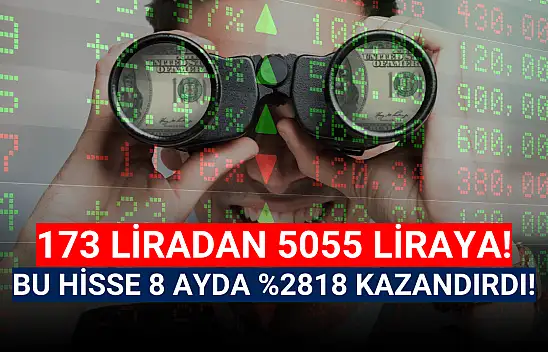 3 gündür tavan olan hisse, 5055 TL'yi gördü!