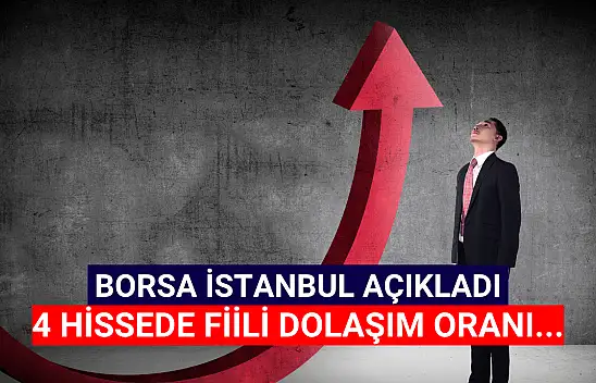 4 hissenin fiili dolaşım oranı değişiyor!