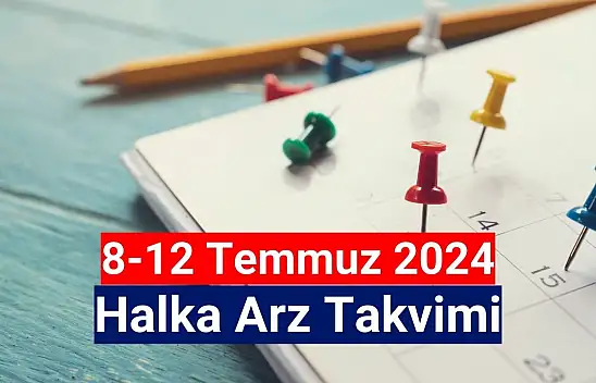 8-12 Temmuz 2024 Halka Arz Takvimi!