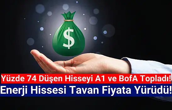 A1 ve BofA topladı! Yüzde 74 düşen hisse tavana yürüdü!