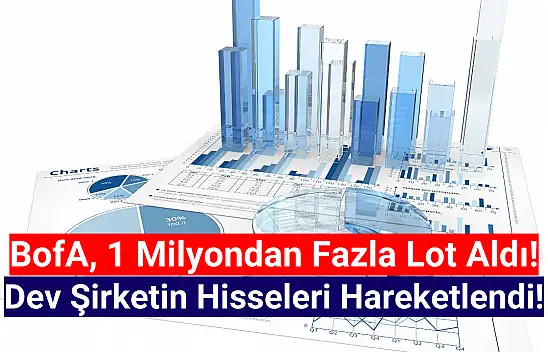 BofA 1 milyondan fazla lot aldı! Hisse hareketlendi!