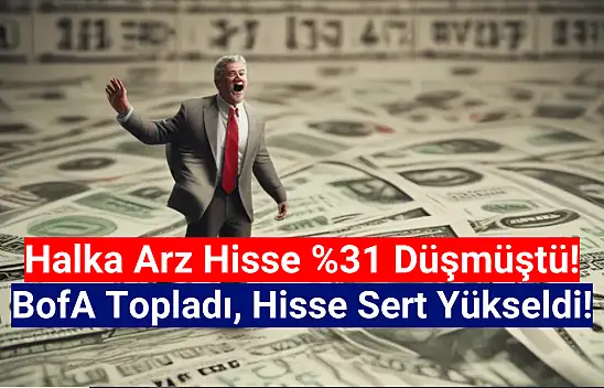 BofA yüzde 31 düşen halka arz hisseyi topladı!