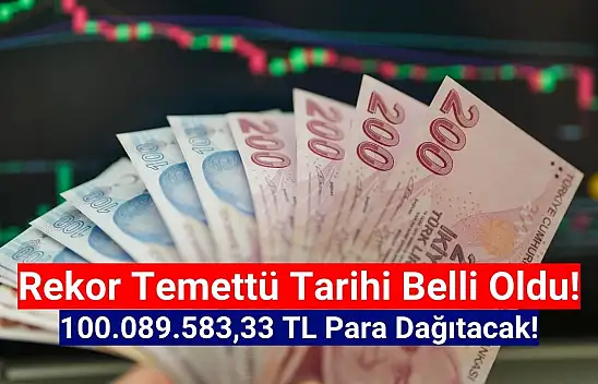 Borsa şirketi 100 milyon TL temettü dağıtacak!