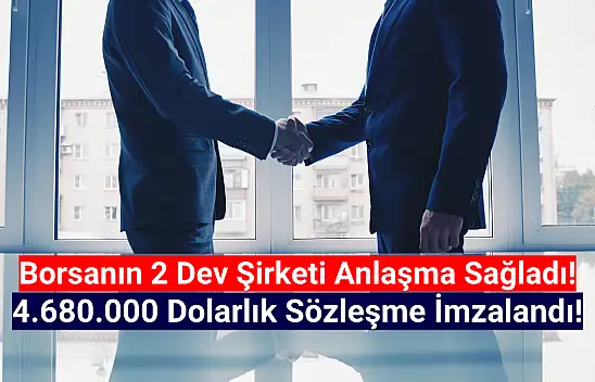 Borsanın devi, 4.680.000 dolarlık sözleşmeyi imzaladı!