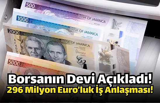 Borsanın devinden, 296 milyon Euro'luk rekor iş anlaşması!