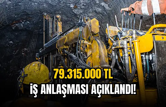 Borsanın yeni maden şirketi 79.315.000 TL iş anlaşması açıkladı