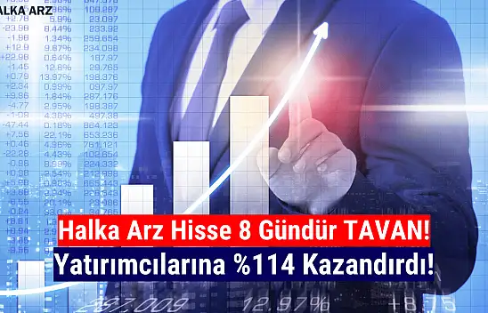 Bu hisse 8 gündür tavan oluyor!
