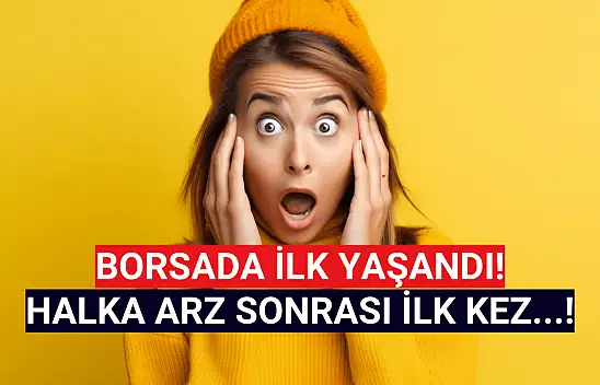 Bu hisse borsada ilk kez tavan oldu!