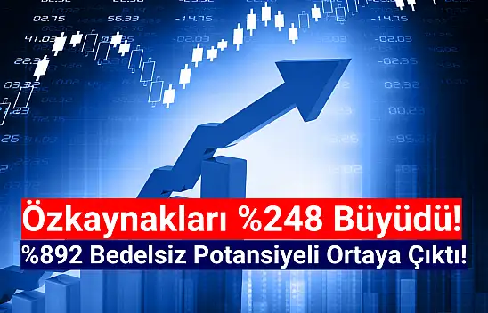 Bu hissede yüzde 892 bedelsiz potansiyeli var!
