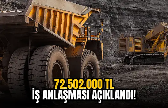 Bu kez de 72.502.000 TL'lik iş anlaşması açıkladı!
