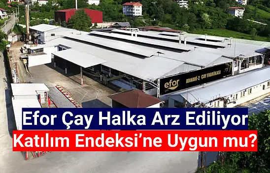 Efor Çay (EFORC) Katılım Endeksi'ne uygun mu, hisse caiz mi, helal mi?