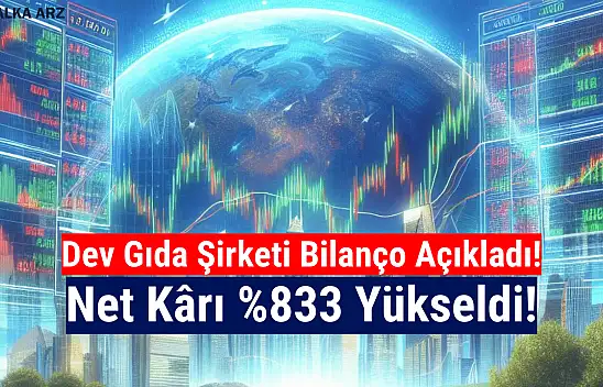 Gıda şirketi 322.558.000 TL net kâr açıkladı!
