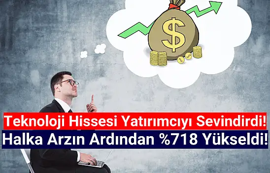 Halka arz hisse yüzde 718 kazandırdı!