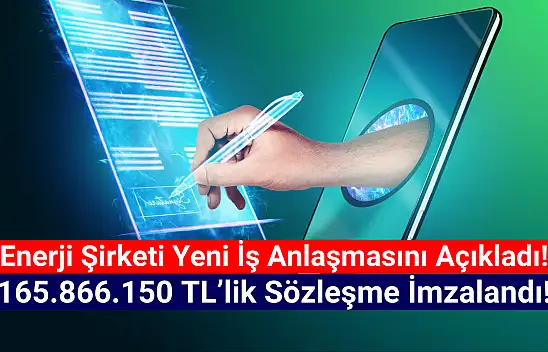 Halka arz rekortmeni 165.866.150 TL sözleşmeyi imzaladı!