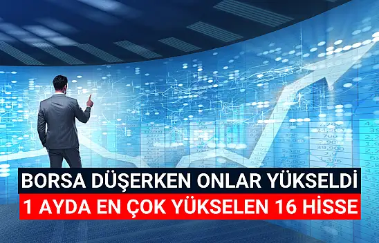 İşte son 1 ayın en çok yükselen BIST100 hisseleri!
