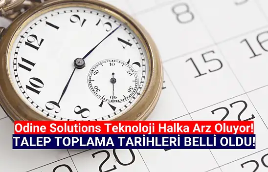 Odine Solutions Teknoloji halka arz tarihi belli oldu!