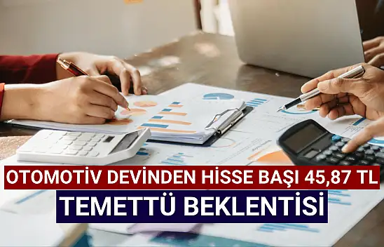 Otomotiv devinden hisse başı 45,87 TL gelir mi?