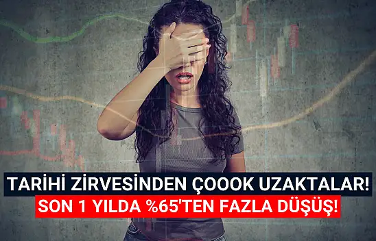 Son 1 yılın en çok düşen 3 hissesi, yatırımcıyı da perişan etti!