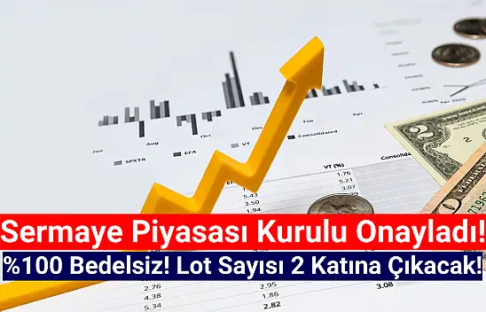 SPK onay verdi! Lot sayısı 2 katına çıkacak!