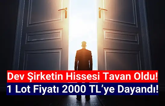 Tavan olan hissenin fiyatı 2000 TL'ye dayandı!