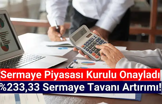 Teknoloji şirketi yüzde 233,33 sermaye tavanı artırmına onay aldı!