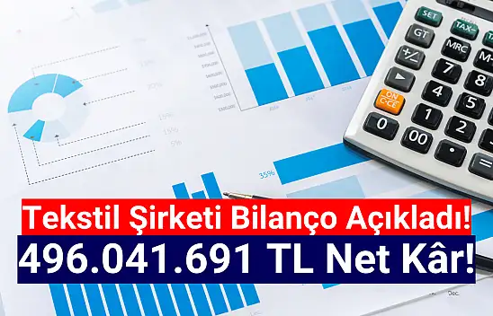 Tekstil şirketi net kârını yüzde 152 artırdı!