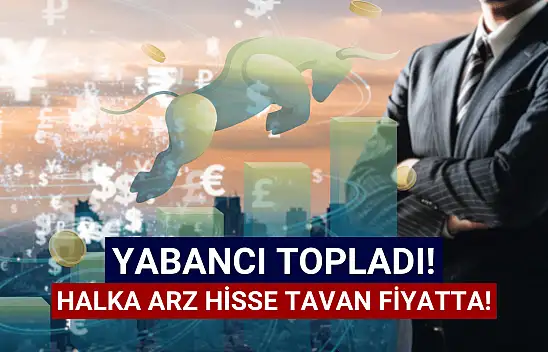 Yabancı topladı, halka arz hisse tavan oldu!