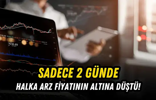 Yatırımcı şaşkın! Bu hisse halka arz fiyatının altına düştü!