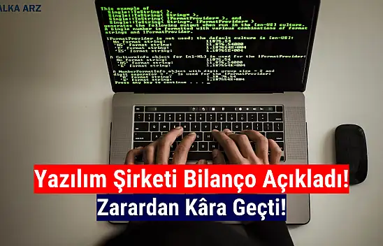 Yazılım şirketi 44.977.143 TL net kâr açıkladı!
