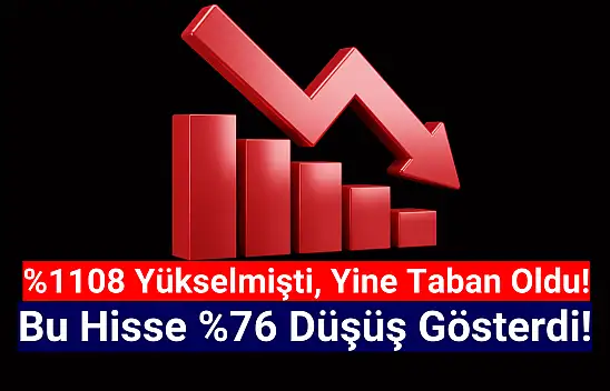 Yine taban oldu! Bu hissede kayıp yüzde 76'yı geçti!