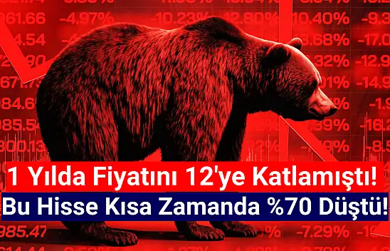 Yüzde 1108 yükselen hisse, kısa zamanda yüzde 70 düştü!