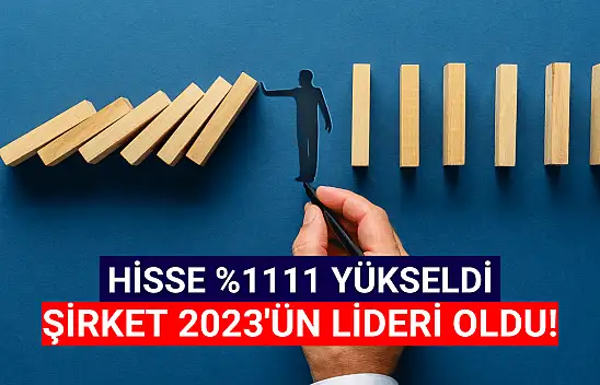 Yüzde 1111 kazandıran şirket lider oldu!